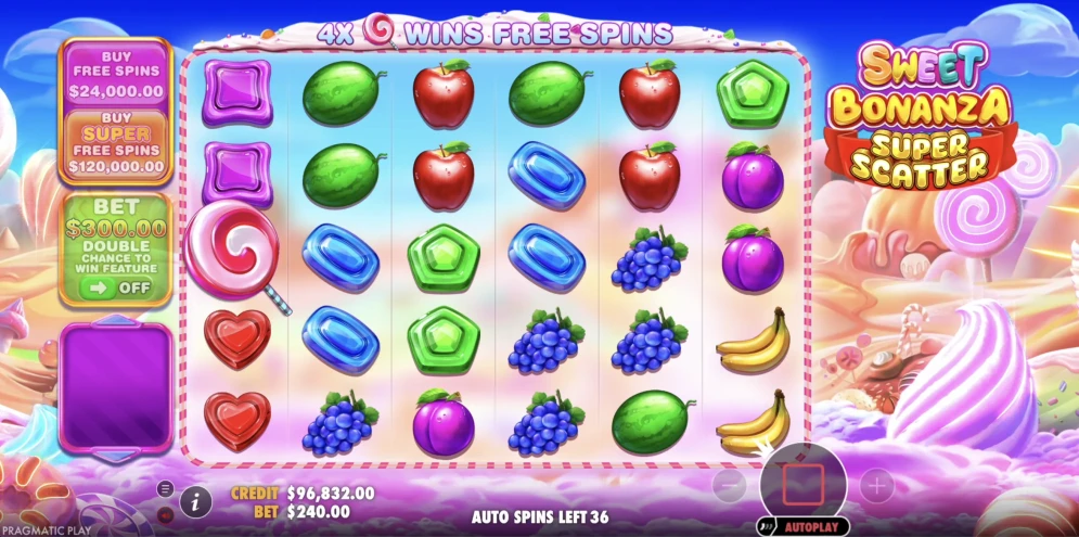 Sweet Bonanza Super Scatter