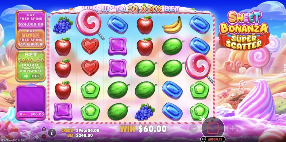 Sweet Bonanza Super Scatter