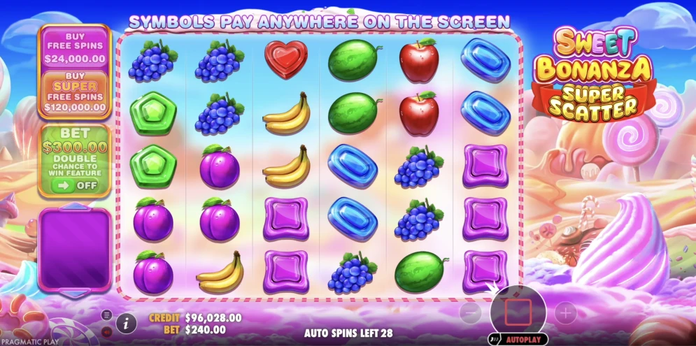 Sweet Bonanza Super Scatter Slot